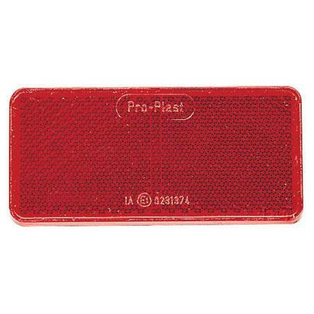 Narva Reflector Rectangle Red 44 x 94mm