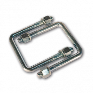 3" x 2" U-Bolt with Nuts (Set of 2)