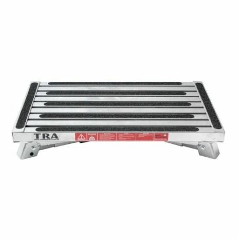Single Folding Portable Caravan Step with Adjustable Legs