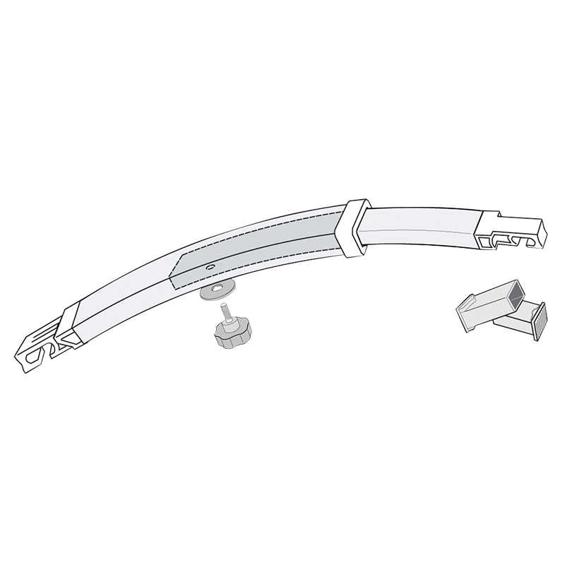 Fiamma Curved Centre Rafter Pro (98655A002)