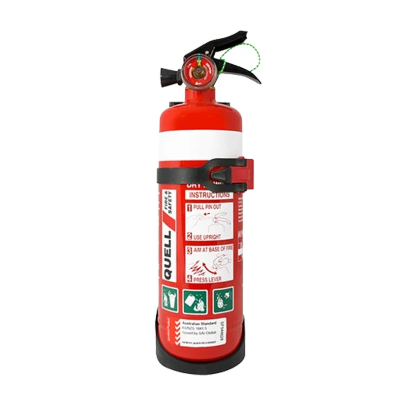 QUELL 1kg ABE Fire Extinguisher - Class 1A:10B:E
