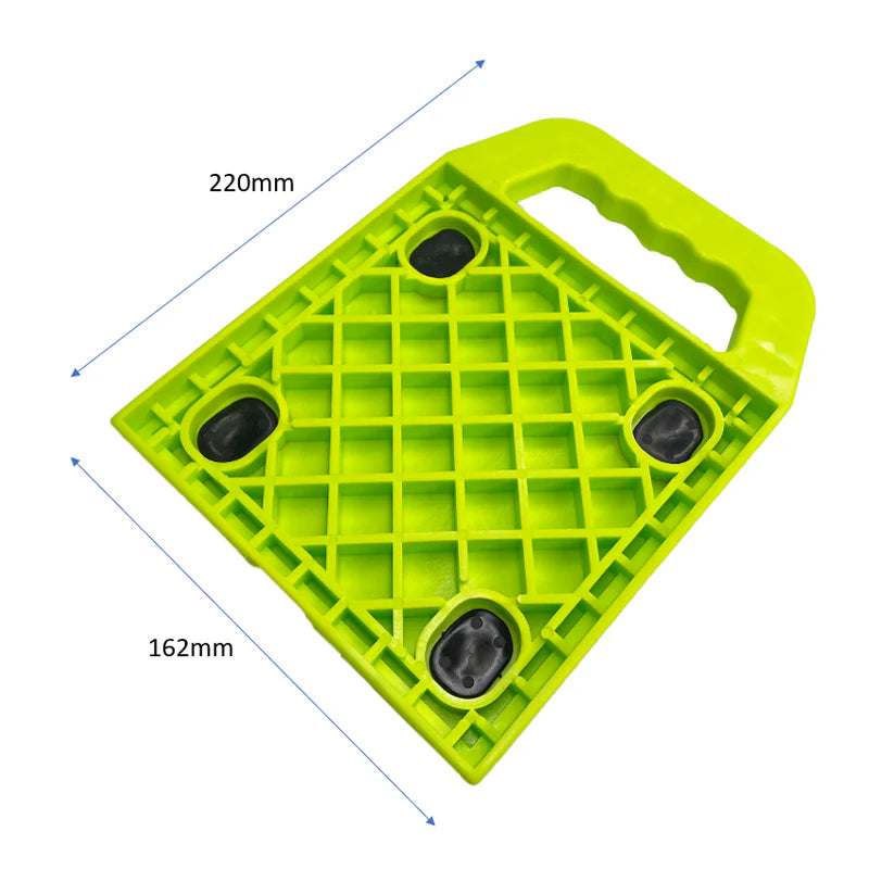 Coast RV Stabilising Jack Pads with Handle (Set of 4)