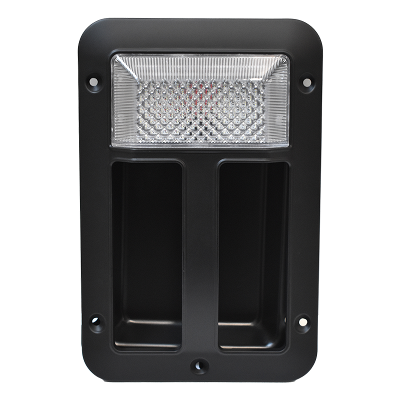 Assist Handle with 12V LED Light - Black