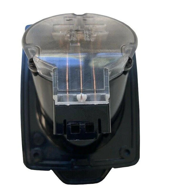 CMS 10AMP Outlet Double Pole Autoswitch Socket Black. JOL10BK