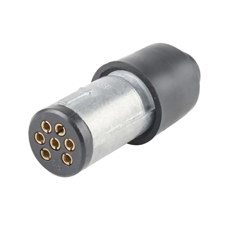 OEX 7 Pin Small Round Trailer Plug