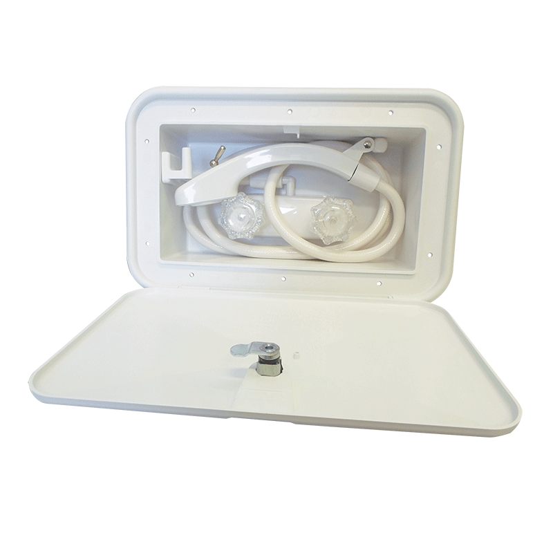 Auxiliary Shower Unit White