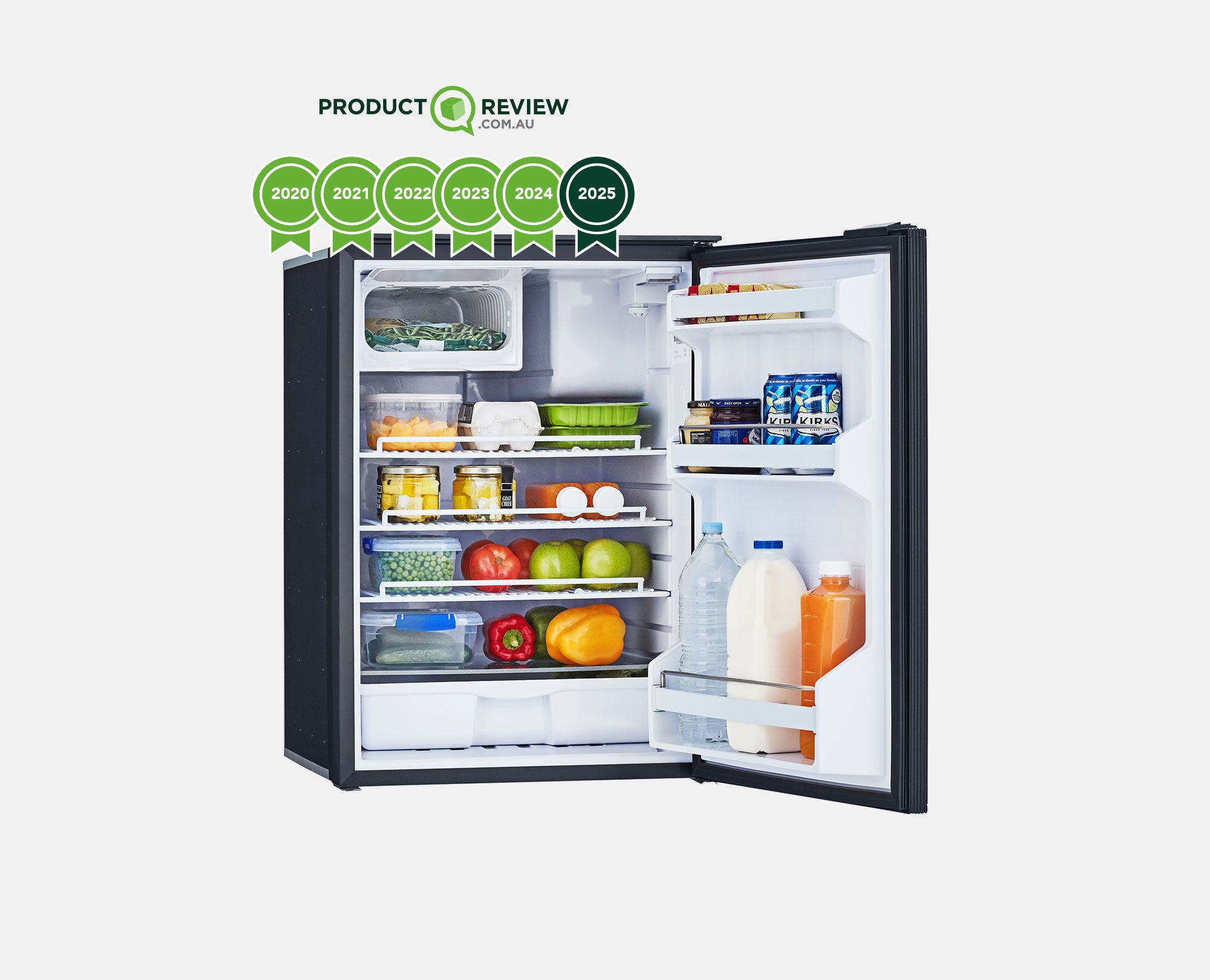 Bushman 130 Litre Upright Fridge/Freezer (12V / 24V)