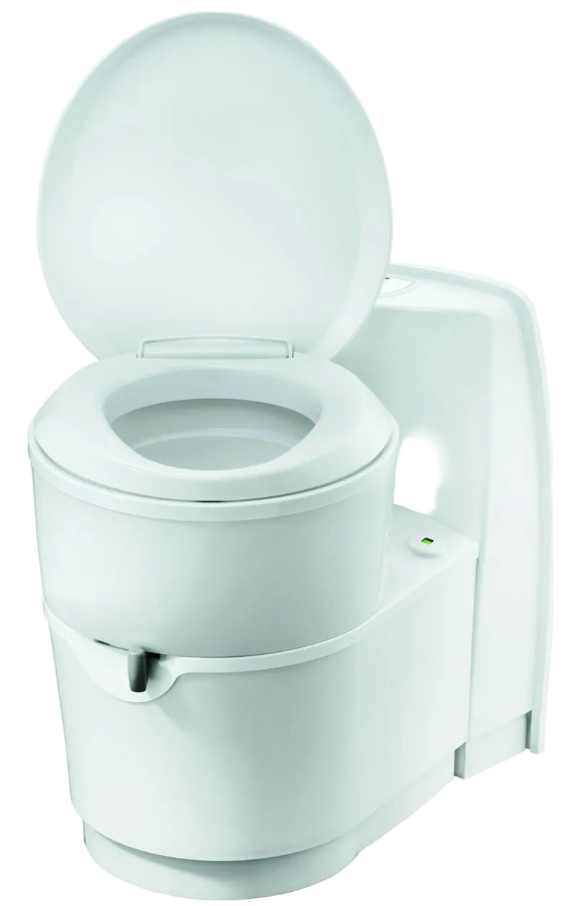 Thetford Cassette Toilet Swivel Head White Electric W/O Door C223-CS
