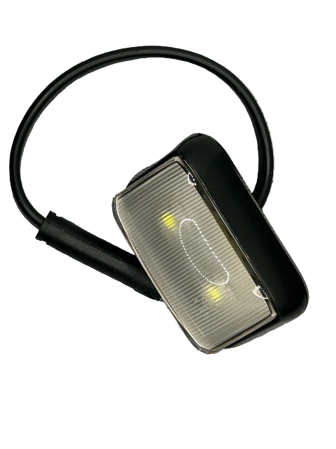 White Side Marker with 2 Core Plug