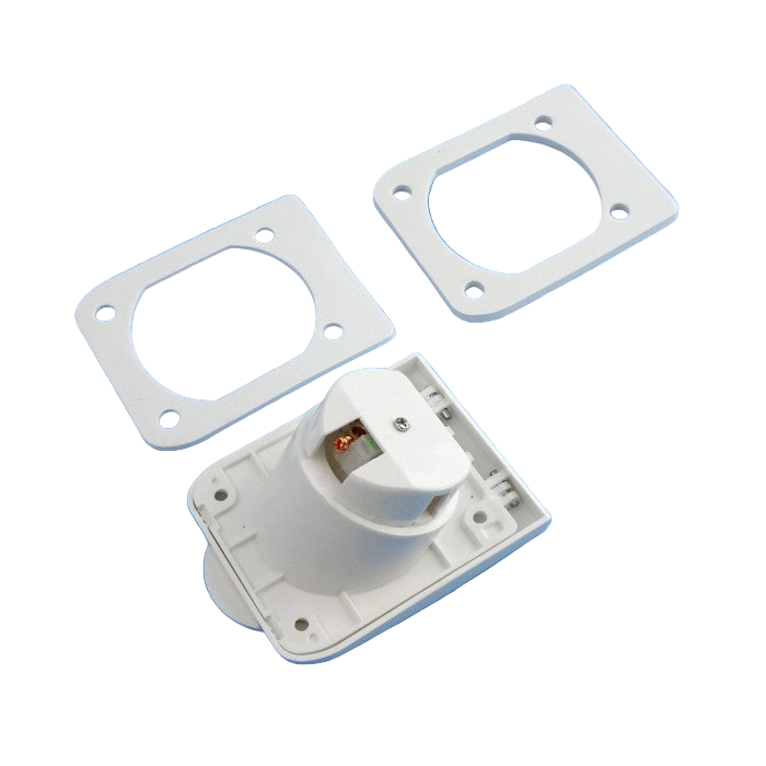 Power Outlet Socket 10A In White. OL10