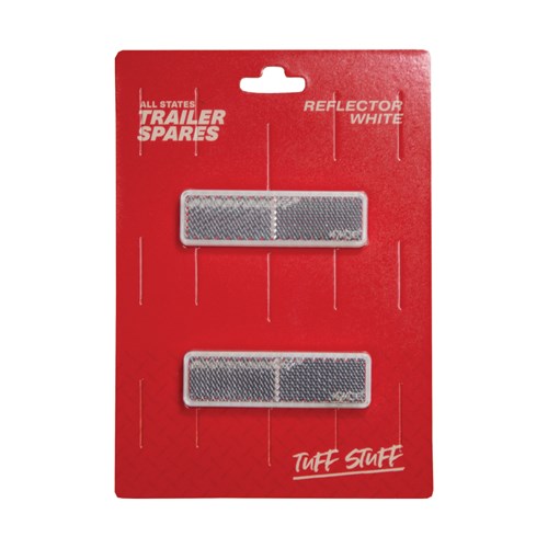 White Reflectors - 2 per pack