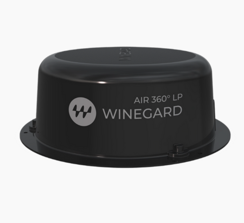 Wineguard Air 360LP Compact TV & FM Antenna - Black