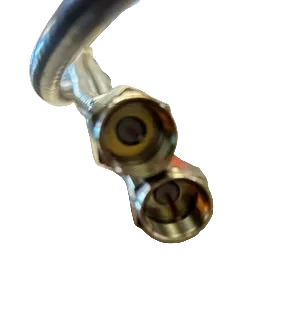 1m F Plug to F Plug Coax Cable