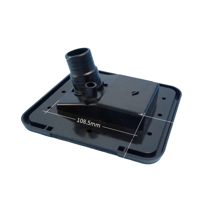 Flomaster Lockable Water Filler Hatch Black / 28mm Outlet / 1/2 inch Breather