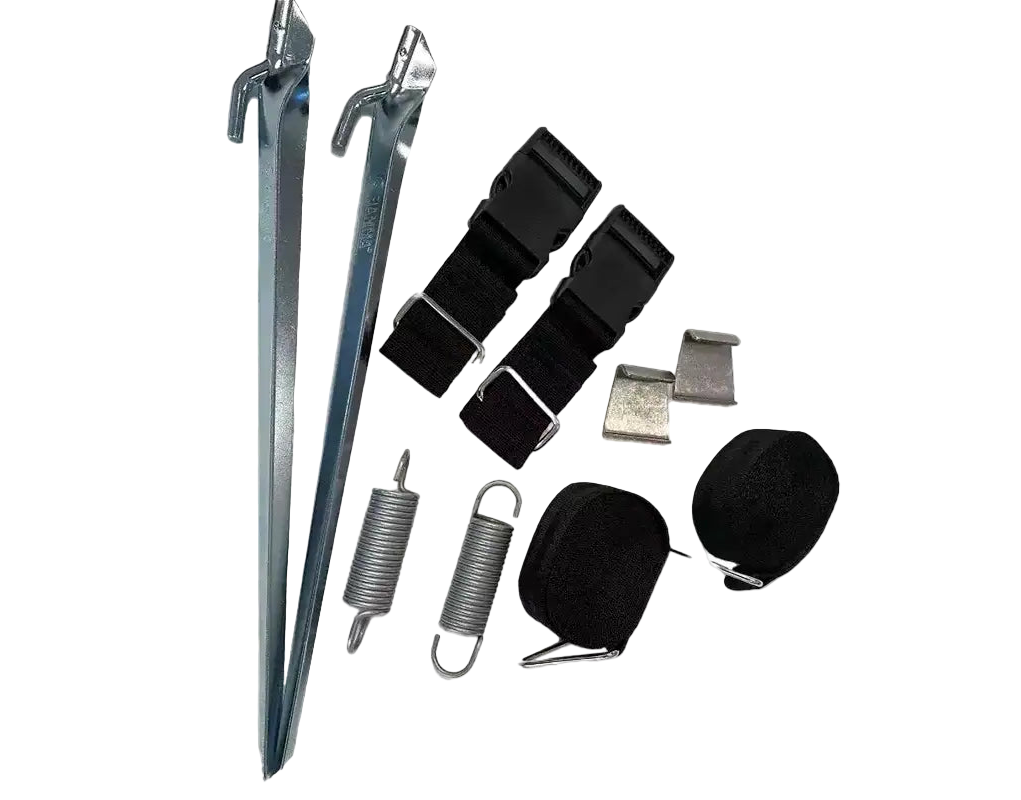 Fiamma Awning Tie Downs - Black