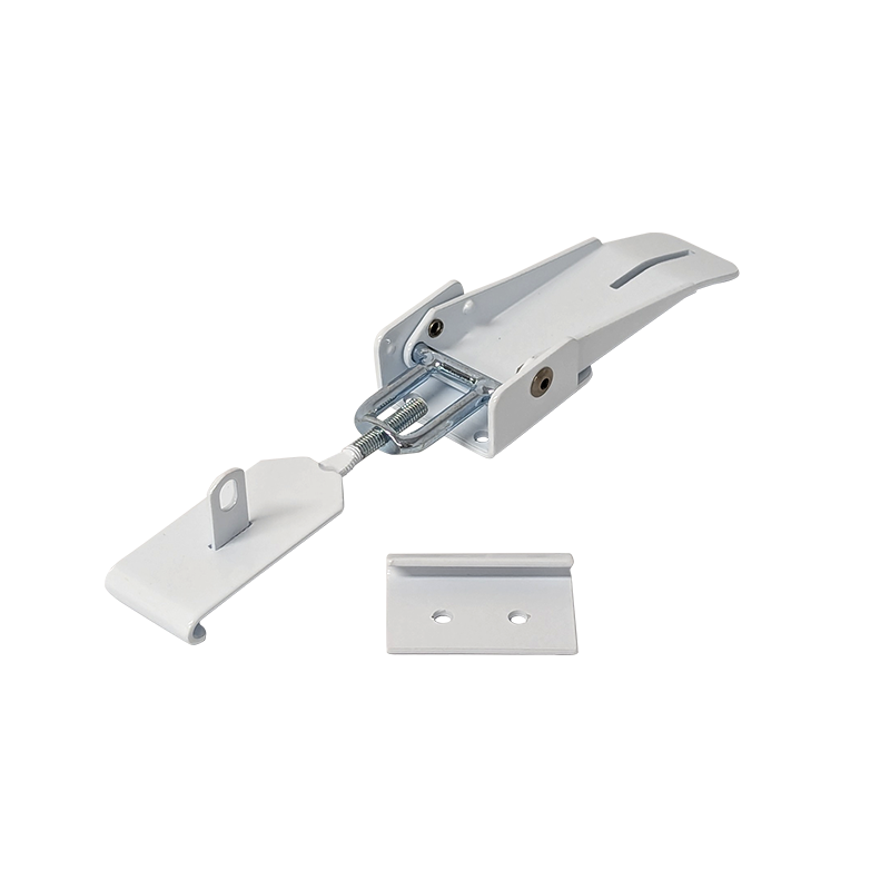 Lockable Roof Clamp with J Hook for Pop-Top (White)