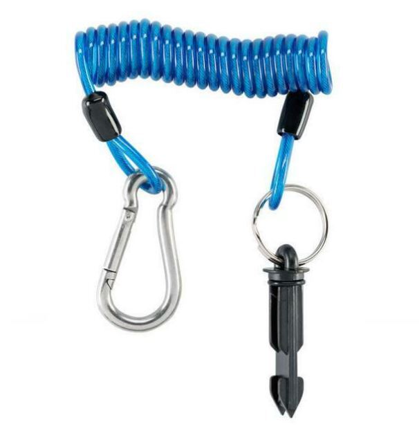 Breakaway Coil Cable W/H Pin and Release Clip