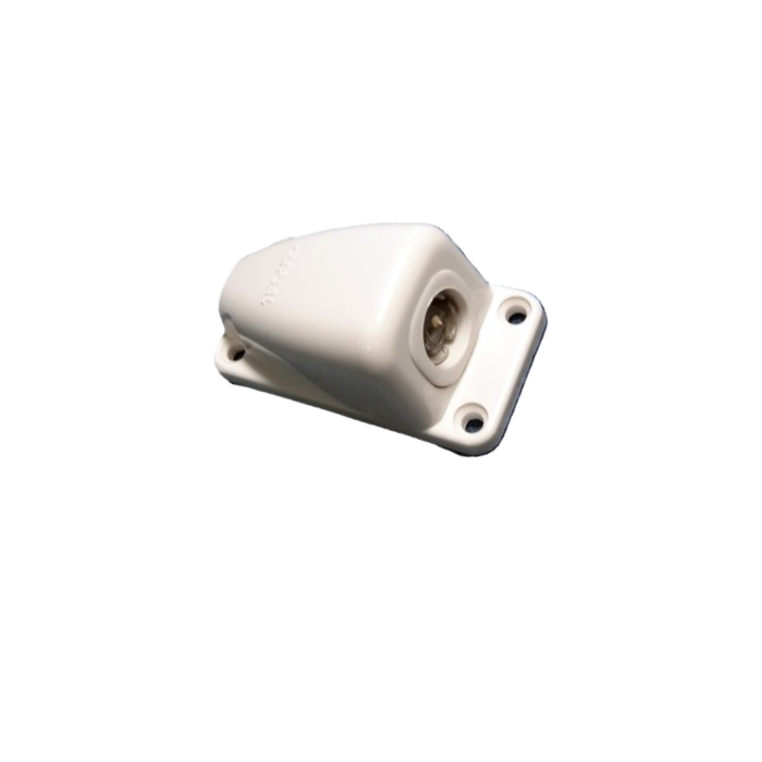 Coaxial Angle Socket - 75 OHM Surface Mount (White)