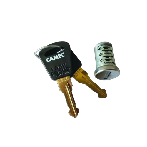 Camec Barrel & 2 Keys T/S Main Door Lock. 014392