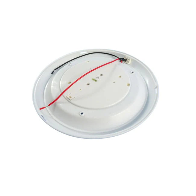Light 10in Round 12V 24 LED Warm White Opaque Plastic Lens