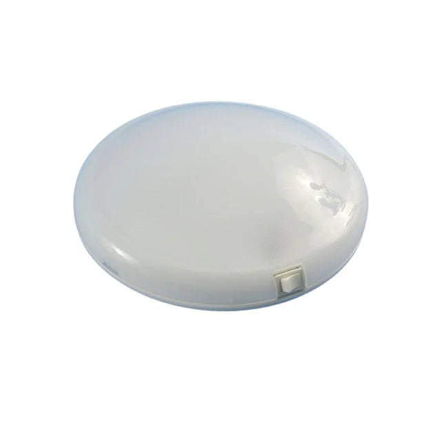 Light 10in Round 12V 24 LED Warm White Opaque Plastic Lens