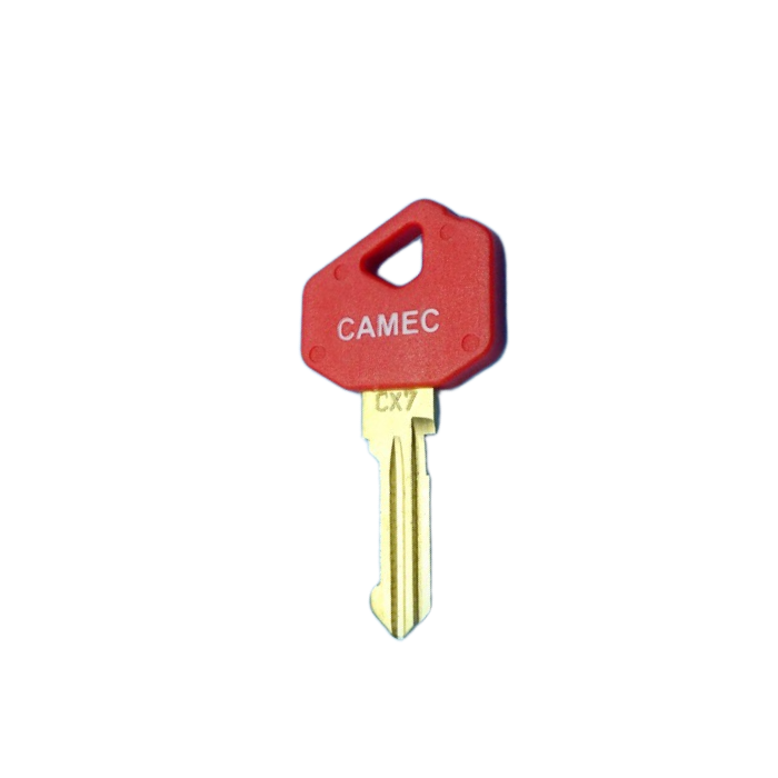 Camec One Key Red Assembly Key - CX7 (Suits locks after 2015)