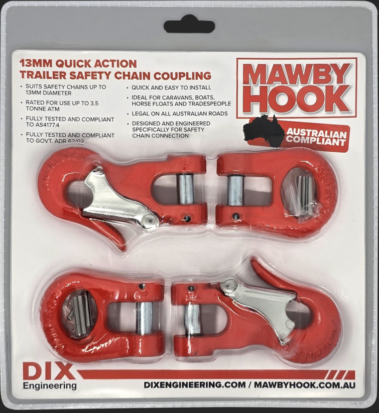 13mm Quick Action Trailer Safety Chain Coupling