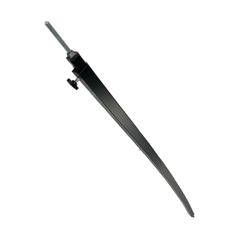 Black sword on a white background