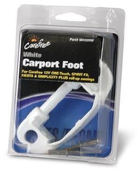 Carefree Black Carport Foot (901020W)