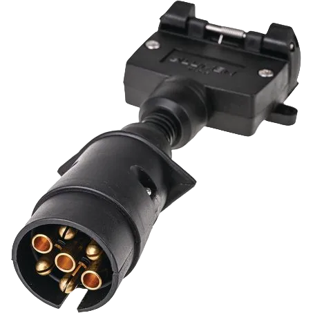 Hayman Reese 7 Pin Flat to 7 Pin Round Adaptor - Large