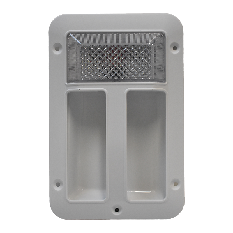 Assist Handle with 12V LED Light - White