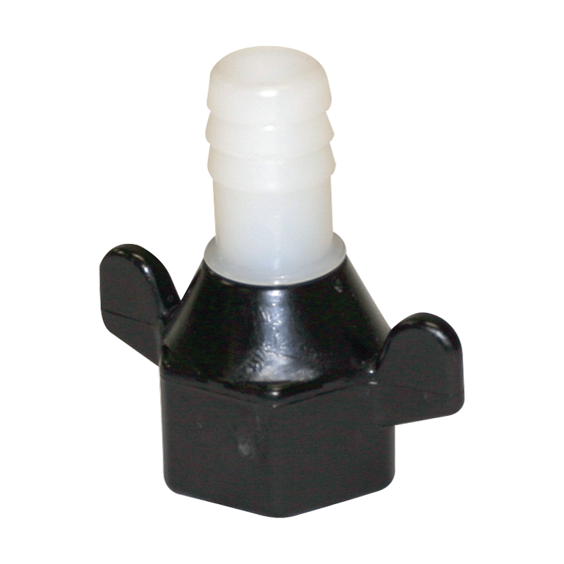 Shurflo Straight Wingnut with 3/4" Barb