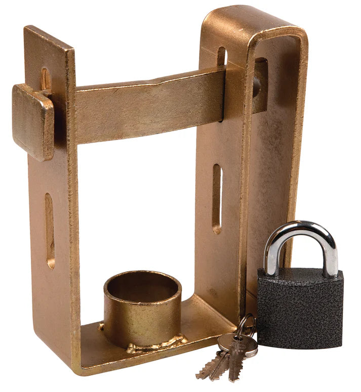 Coupling Lock Suits 50mm Ball - Inc Lock & Keys