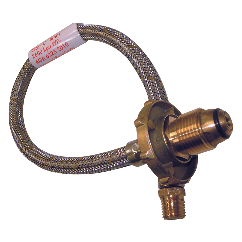 8mm 450 P'Tail POL H/W-1/4 Male BSP (FPT1510)