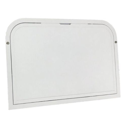 TRA 650mm White Caravan RV Picnic Table With LEDs And USB Port