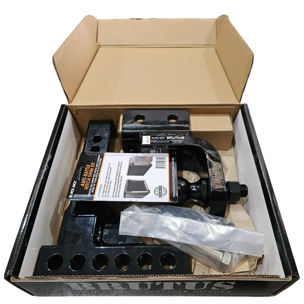 Brutus Adjustable 325mm Hitch with 50mm Ball