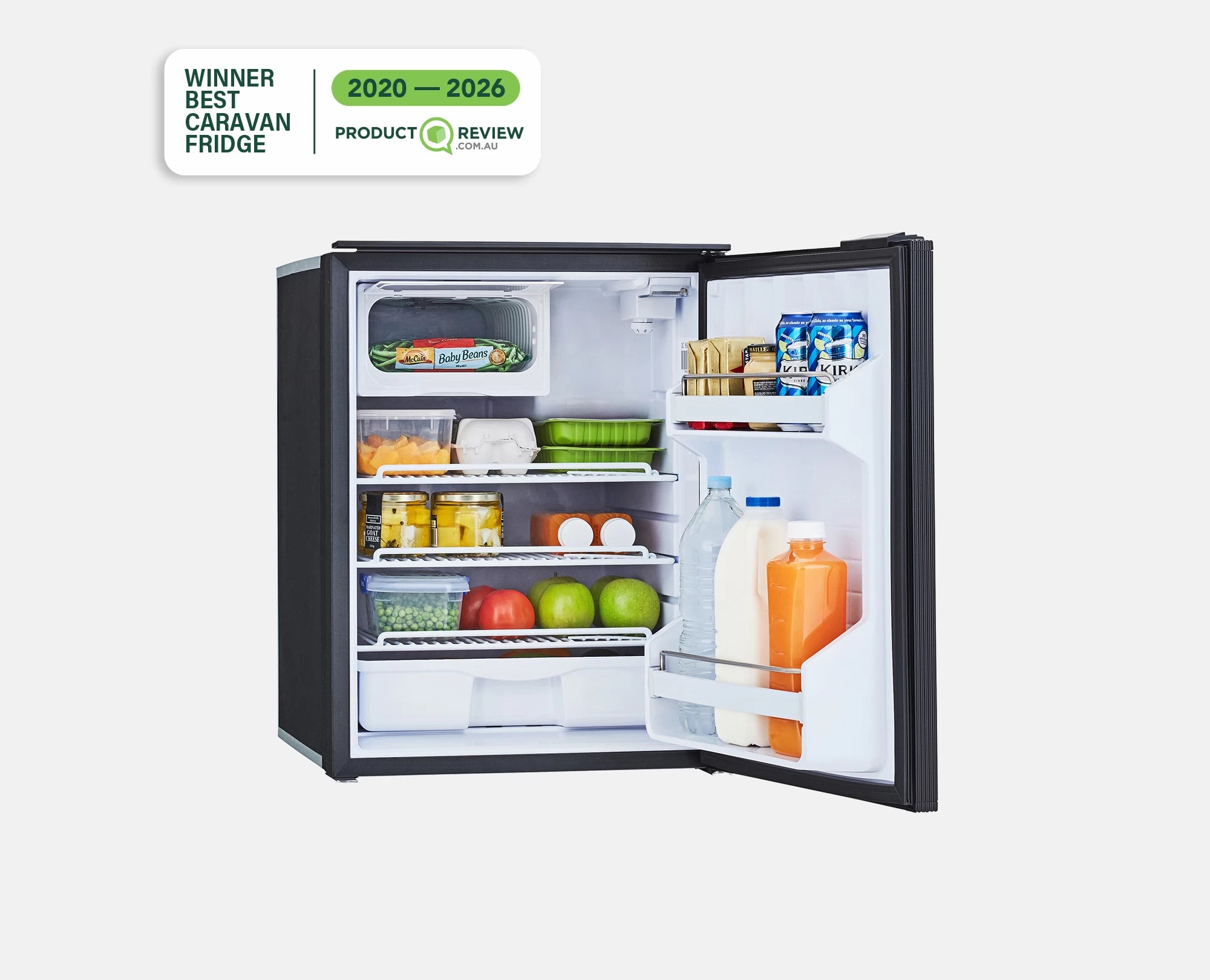 Bushman 85L Caravan Fridge - Heavy Duty Upright Fridge Series 12V/24V