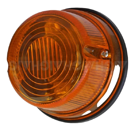 Trailer Lamp Amber Indicator Lens Only - 12V
