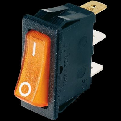 Yellow Switch 12V Piezo - Suit Dometic RM4211/RM4401 (292627520)