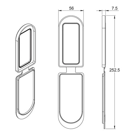 Dust Cover - Large Compression Locks