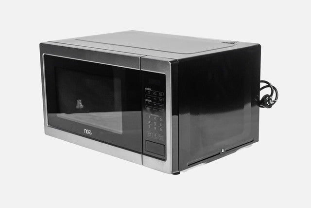 NCE 23L Flatbed Microwave 900W Silver Black