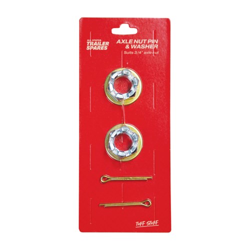 3/4" Axle Nut Pin & Washer