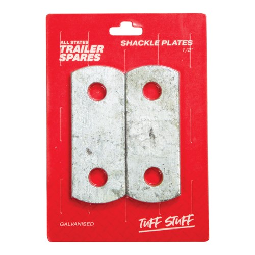 Shackle Plates 1/2" Galvanised (2 per pack)