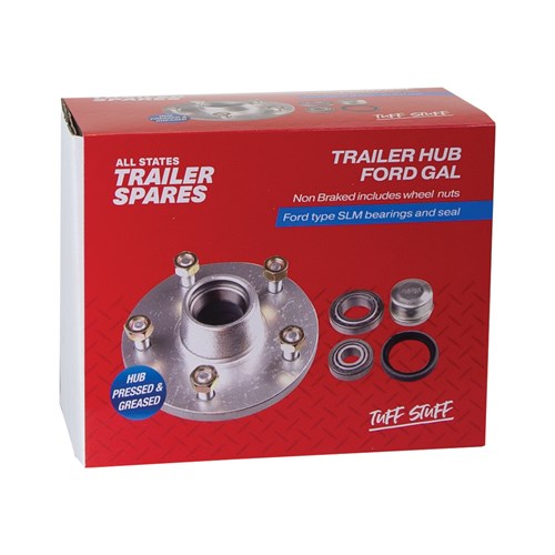 Ford Lazy Galvanised Hub SLM Bearings Seal & Cap