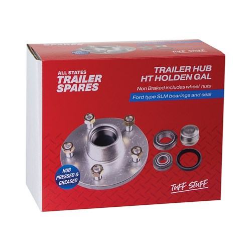 HT Lazy Galvanised Hub SLM Bearings Seal & Cap