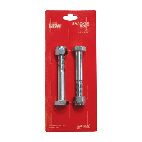 Shackle Bolt 1/2" x 3.5" BSW with Nut (2 per pack)