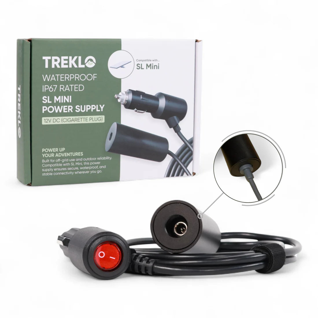 Treklo 12V Starlink Mini Boosted Plug and Play IP67