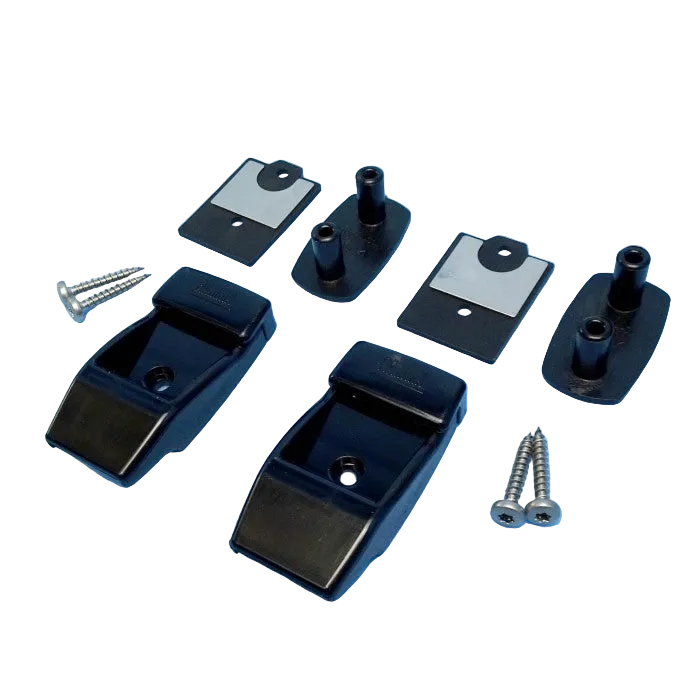 Fiamma Leg Wall Bracket Kit for F45 Awning Deep Black (98655-176)