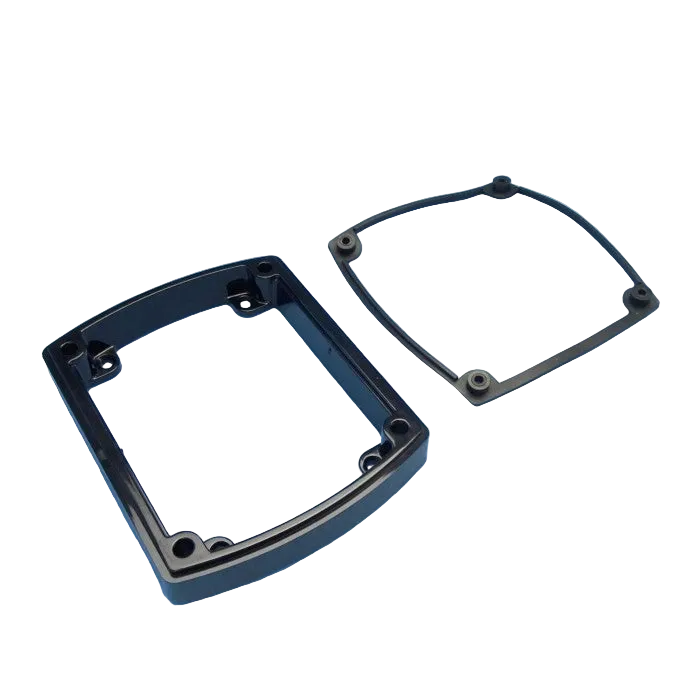 Clipsal Mounting Flange T/S New Style Inlet/Outlet (Black)