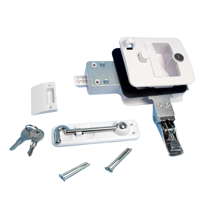 Jayco White Door Lock Set t/s 2013 Camper Trailer C8538W